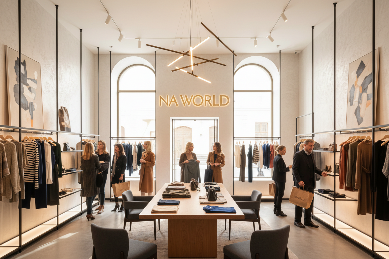 NA WORLD store shooping